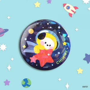 BT21 캔뱃지 [SPACE]- 치미(CHIMMY)