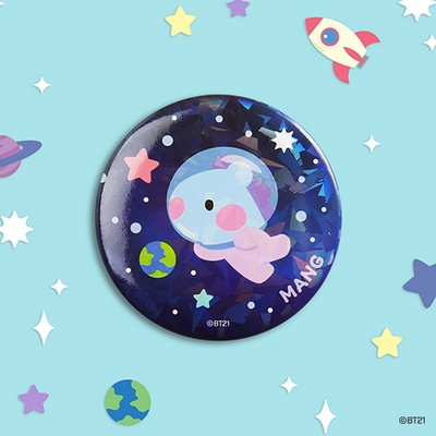 BT21 캔뱃지 [SPACE]- 망(MANG)