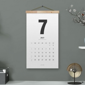 2023 MODERN WALL CALENDAR - Wood