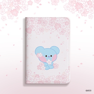 BT21 minini 여권케이스 [체리블라썸]- 코야(KOYA)