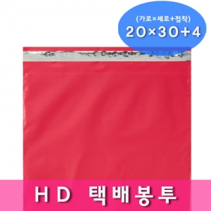 HD택배봉투 핑크 20x30+4 100매
