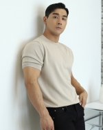 아이스 라운드넥 반팔니트 A202