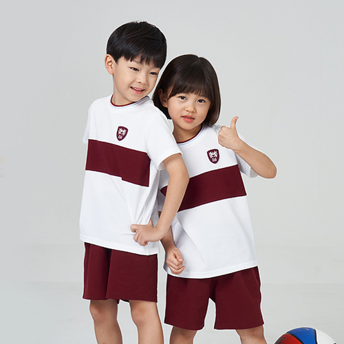 TS11219021-2 넓은와인 라운드티셔츠