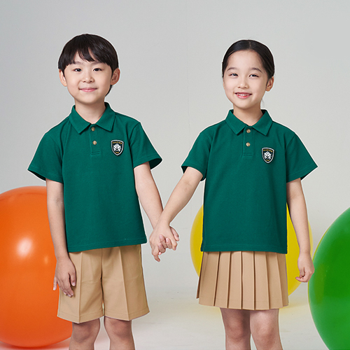 TS11225001 2버튼반팔-연초록 티셔츠