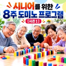 시니어 도미노 프로그램 8주 도면 [시즌1]