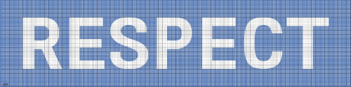 [32080] RESPECT (320*80cm)