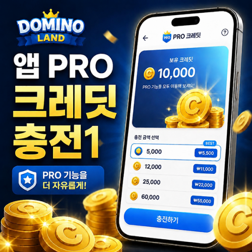 앱(App) PRO 이용 크레딧 충전(10,000C)