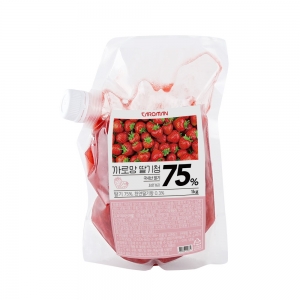 [까로망] 딸기청 1kg 4개