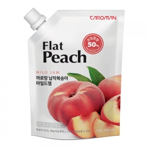 [까로망] 납작복숭아 마일드잼 1kg