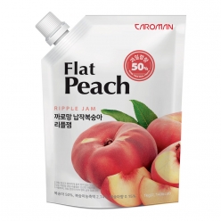 [까로망] 납작복숭아 리플잼 1kg