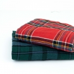 아즈마다키 체크 시리즈A 린넨원단 1/2마