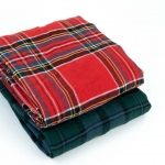 아즈마다키 체크 시리즈A 린넨원단 1/2마