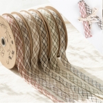 아가일체크 린넨 스트랩 1y / 1Roll