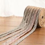 아가일체크 린넨 스트랩 1y / 1Roll