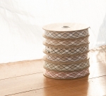 아가일체크 린넨 스트랩 1y / 1Roll