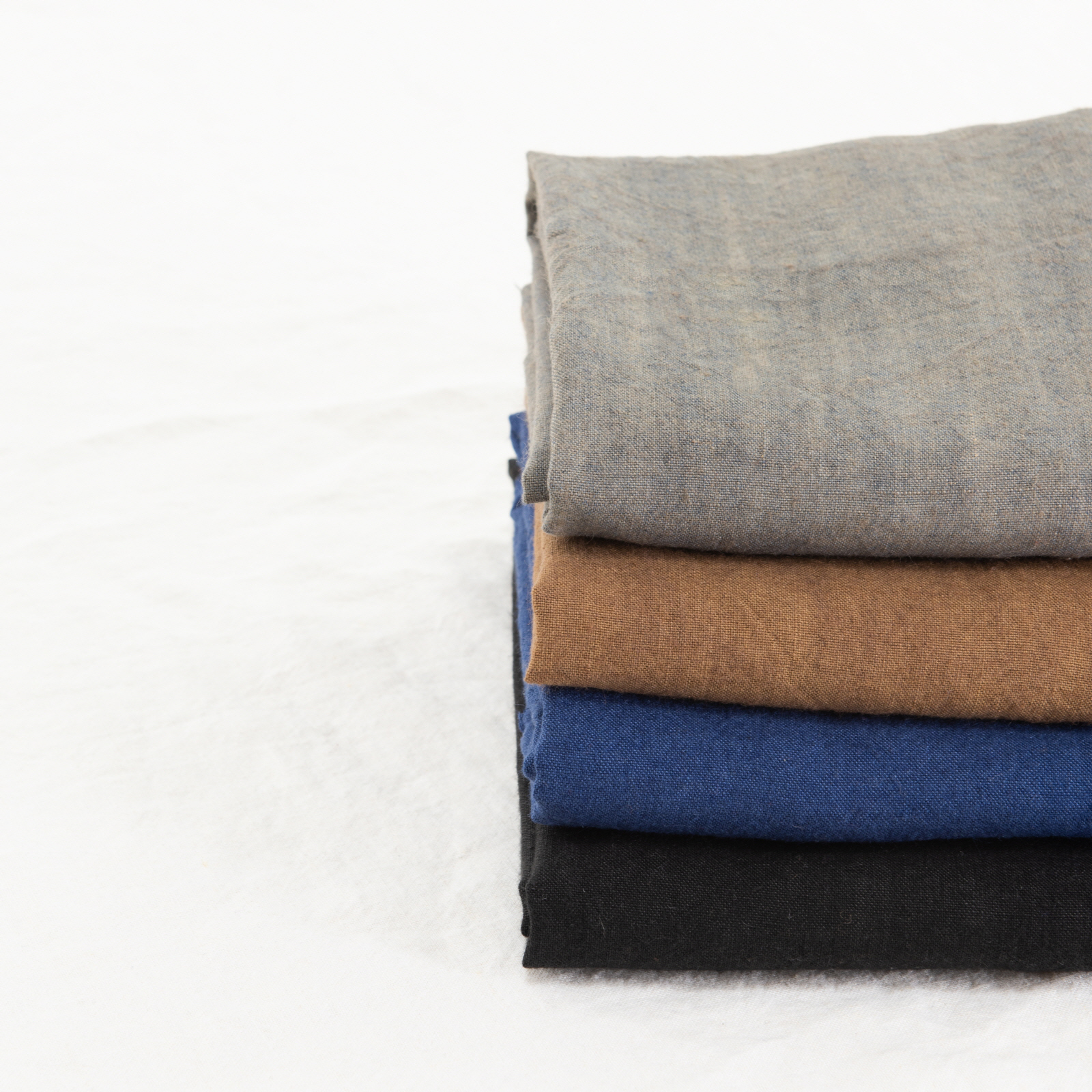 shetland wool linen fabric 1/2 yard