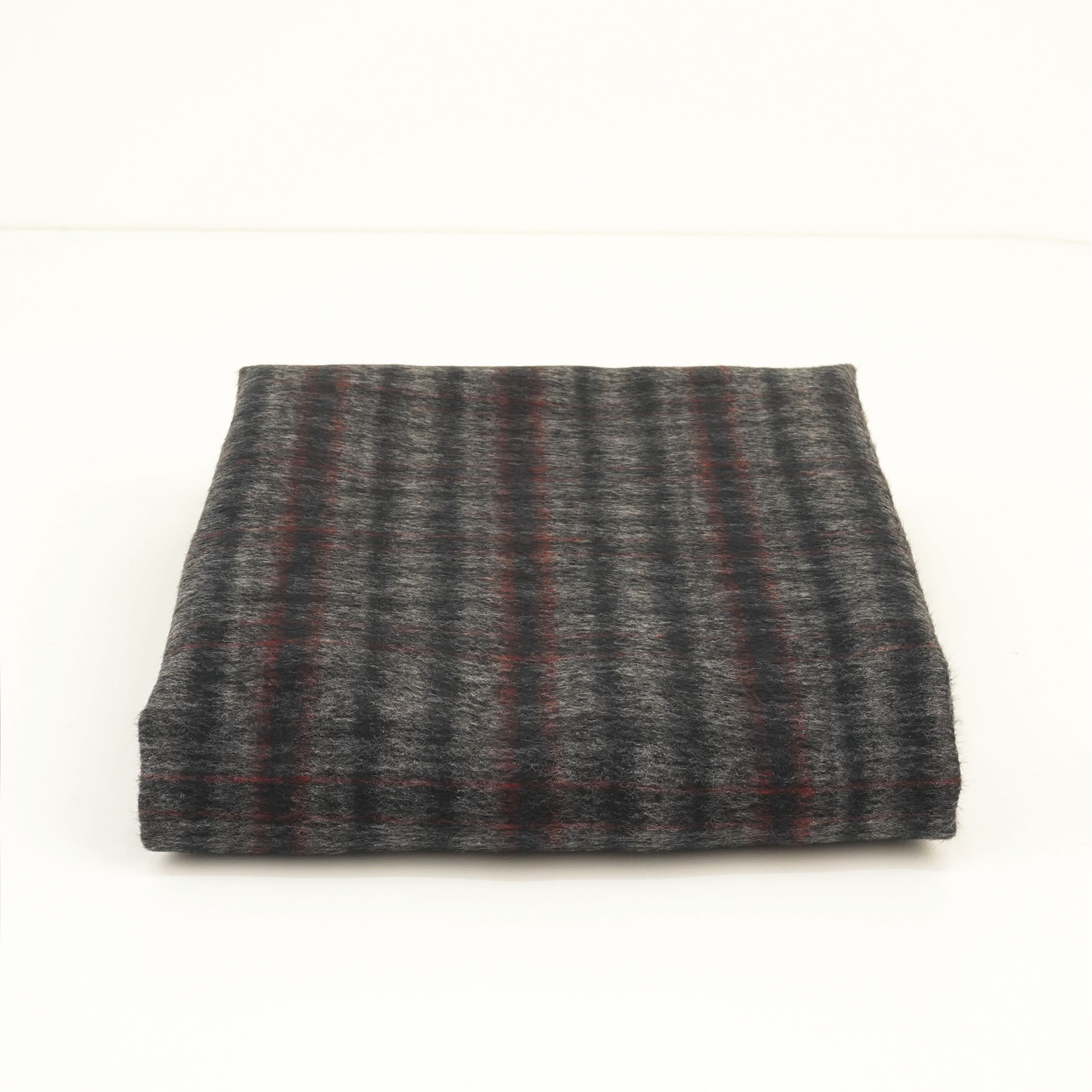 British check wool fabric 1/2 yard