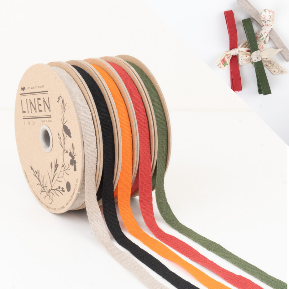 베이직 린넨리본 1y / 1Roll