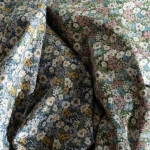 Flower garden twill cotton 1/2 Yard