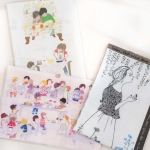 프린트 자수 패치 원단 1 repeat