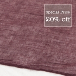 소량-1/60 스톨 린넨원단/wine 0.8마