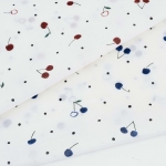 Cherry dot cotton 1/2 Yard