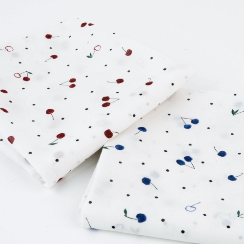 Cherry dot cotton 1/2 Yard