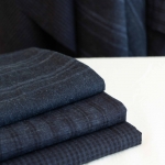 인디고코팅 린넨코튼원단 1/2마