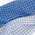 Small windowpane check cotton 1/2 yard