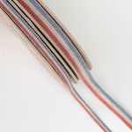 트리플 스트라이프 린넨 리본 1y / 1Roll