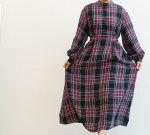 제작패키지-하이넥 플래드 원피스