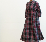 제작패키지-하이넥 플래드 원피스