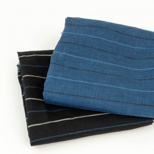 Double Single-Stripe Linen 1/2 yard