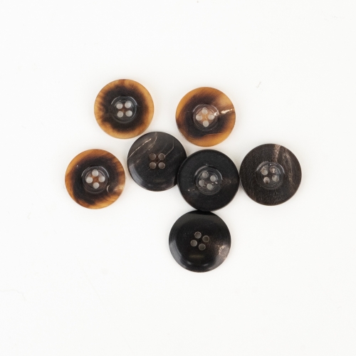 내추럴 소뿔 단추