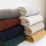 울파일 저지 보아 원단 1/2마