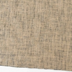 Black & Orange Linen Denim fabric 1/2 yard