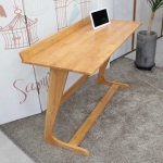 고무나무 원목 책상 디오 테이블