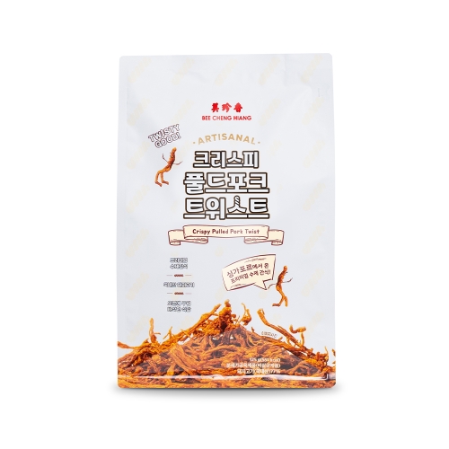 [특가/소비기한] 크리스피 풀드포크 트위스트 125g <br /> Crispy Pulled Pork Twist