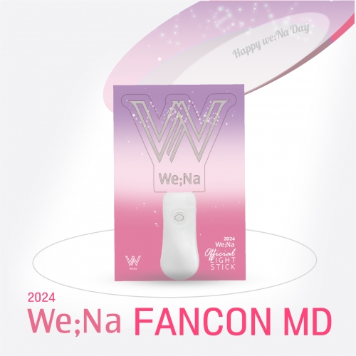 위나 We;Na 팬콘 MD-응원봉 OFFICIAL ACRYLIC LIGHT STICK
