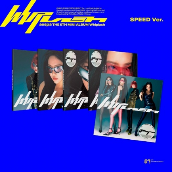 에스파 (aespa) - 미니 5집 [Whiplash] (SPEED Ver.) (랜덤)