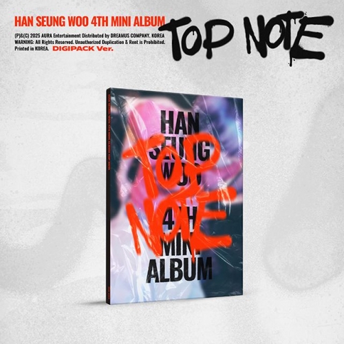 한승우 HAN SEUNG WOO 4th Mini Album [TOP NOTE] (Digipack Ver.)