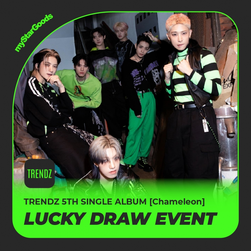 [트렌드지 TRENDZ 럭키드로우 이벤트] 5TH SINGLE ALBUM [Chameleon]