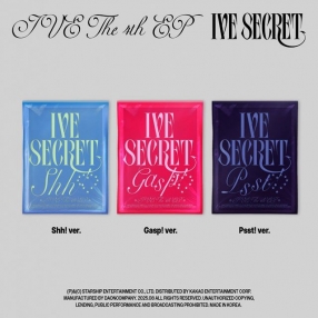 아이브 (IVE) - THE 4th EP [IVE SECRET] (Shh!/Gasp!/Psst! Ver.)