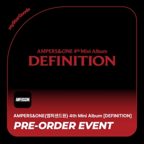 [예약판매 이벤트] 앰퍼샌드원(AMPERS&ONE) 4th Mini Album [DEFINITION] WE ver.