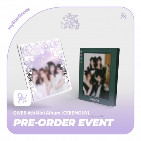 [예약판매 이벤트] QWER 4th Mini Album 'CEREMONY' 랜덤 (Unbalance Ver. / Graduation Ver.)
