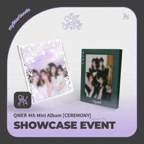 [0427 QWER 쇼케이스 이벤트 응모] 4th Mini Album 'CEREMONY' 랜덤 (Unbalance Ver. / Graduation Ver.)