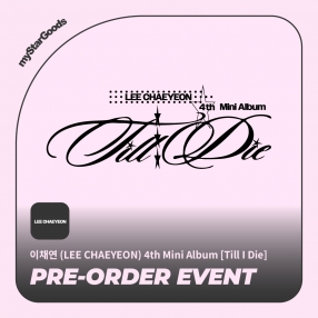 [예약판매 이벤트] 이채연(LEE CHAEYEON) 4th Mini Album [Till I Die] Archive Book Ver./MD (Reusable Bag) Ver.)