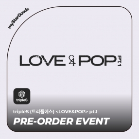 [예약판매 이벤트] 트리플에스 tripleS <LOVE&amp;POP> pt.1 (Objekt Music Album)