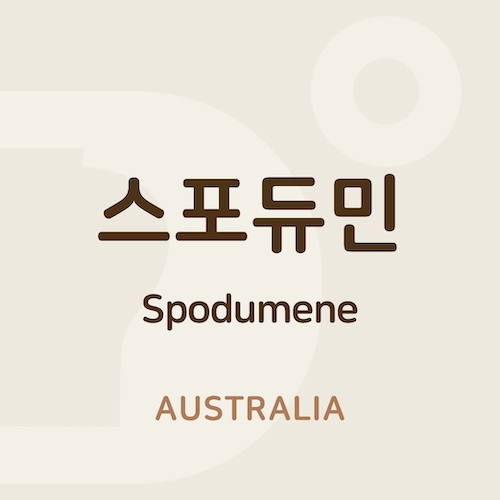 스포듀민 (Spodumene)