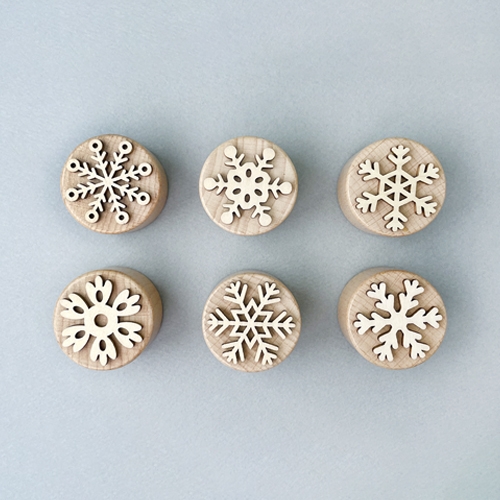 눈꽃나무스탬프